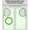 Phonesta HardFrost Back Cover hoesje met MagSafe voor HONOR 400 Pro - Mat Groen 3