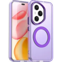 Phonesta HardFrost Back Cover hoesje met MagSafe voor HONOR 400 Pro - Mat Paars