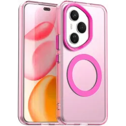 Phonesta HardFrost Back Cover hoesje met MagSafe voor HONOR 400 Pro - Mat Roze