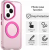 Phonesta HardFrost Back Cover hoesje met MagSafe voor HONOR 400 Pro - Mat Roze 5