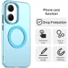 Phonesta HardFrost Back Cover hoesje met MagSafe voor Xiaomi Poco F7 - Mat Blauw 5