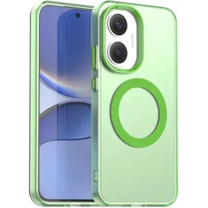 Phonesta HardFrost Back Cover hoesje met MagSafe voor Xiaomi Poco F7 - Mat Groen
