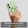 Phonesta HardFrost Back Cover hoesje met MagSafe voor Xiaomi Poco F7 - Mat Groen 4