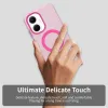 Phonesta HardFrost Back Cover hoesje met MagSafe voor Xiaomi Poco F7 - Mat Roze 4