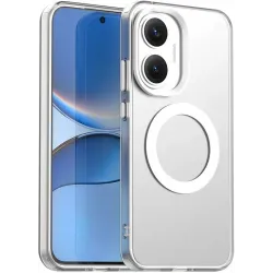 Phonesta HardFrost Back Cover hoesje met MagSafe voor Xiaomi Poco F7 - Mat Wit