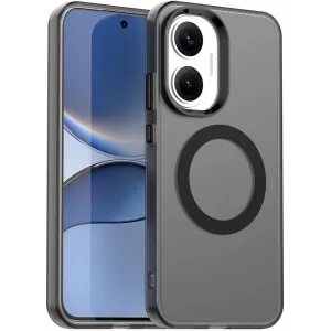 Phonesta HardFrost Back Cover hoesje met MagSafe voor Xiaomi Poco F7 - Mat Zwart