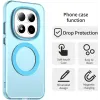 Phonesta HardFrost Back Cover hoesje met MagSafe voor Xiaomi Redmi Note 15 Pro 5G - Mat Blauw 5