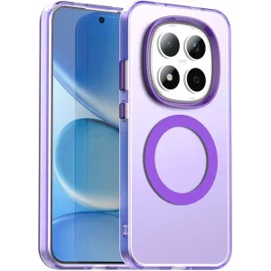 Phonesta HardFrost Back Cover hoesje met MagSafe voor Xiaomi Redmi Note 15 Pro 5G - Mat Paars