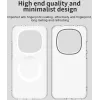 Phonesta HardFrost Back Cover hoesje met MagSafe voor Xiaomi Redmi Note 15 Pro 5G - Mat Wit 2