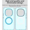 Phonesta HardFrost Back Cover hoesje met MagSafe voor Xiaomi Redmi Note 15 Pro Plus / Xiaomi Poco M8 Pro - Mat Blauw 2