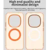 Phonesta HardFrost Back Cover hoesje met MagSafe voor Xiaomi Redmi Note 15 Pro Plus / Xiaomi Poco M8 Pro - Mat Oranje 2