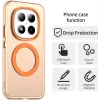 Phonesta HardFrost Back Cover hoesje met MagSafe voor Xiaomi Redmi Note 15 Pro Plus / Xiaomi Poco M8 Pro - Mat Oranje 4