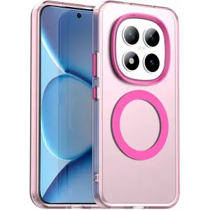 Phonesta HardFrost Back Cover hoesje met MagSafe voor Xiaomi Redmi Note 15 Pro Plus / Xiaomi Poco M8 Pro - Mat Roze