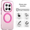Phonesta HardFrost Back Cover hoesje met MagSafe voor Xiaomi Redmi Note 15 Pro Plus / Xiaomi Poco M8 Pro - Mat Roze 4