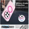Phonesta HardFrost Back Cover hoesje met MagSafe voor Xiaomi Redmi Note 15 Pro Plus / Xiaomi Poco M8 Pro - Mat Roze 6