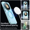 Phonesta HardFrost Back Cover hoesje met MagSafe voor HONOR Magic8 Lite - Mat Blauw 1
