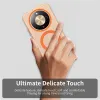 Phonesta HardFrost Back Cover hoesje met MagSafe voor HONOR Magic8 Lite - Mat Oranje 3