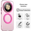 Phonesta HardFrost Back Cover hoesje met MagSafe voor HONOR Magic8 Lite - Mat Roze 4