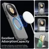 Phonesta HardFrost Back Cover hoesje met MagSafe voor HONOR Magic8 Lite - Mat Zwart 1