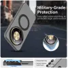 Phonesta HardFrost Back Cover hoesje met MagSafe voor HONOR Magic8 Lite - Mat Zwart 6