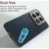 Phonesta IMD Carbon Fiber Back Cover hoesje voor Xiaomi 14T - Donkerblauw 4