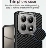 Phonesta IMD Carbon Fiber Back Cover hoesje voor Xiaomi 14T - Zwart 7