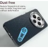 Phonesta IMD Carbon Fiber Back Cover hoesje voor Xiaomi Redmi 14C / Xiaomi Poco C75 - Donkerblauw 4