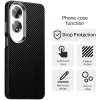 Phonesta IMD Carbon Fiber Back Cover hoesje voor Oppo A60 - Zwart 2