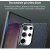 Phonesta IMD Carbon Fiber Back Cover hoesje voor Samsung Galaxy S24 Ultra - Donkerblauw 7