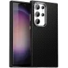 Phonesta IMD Carbon Fiber Back Cover hoesje voor Samsung Galaxy S24 Ultra - Zwart