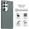 Phonesta IMD Carbon Fiber Back Cover hoesje voor Samsung Galaxy S25 Ultra - Grijs 2