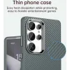 Phonesta IMD Carbon Fiber Back Cover hoesje voor Samsung Galaxy S25 Ultra - Grijs 5