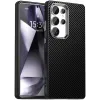 Phonesta IMD Carbon Fiber Back Cover hoesje voor Samsung Galaxy S25 Ultra - Zwart