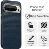 Phonesta IMD Carbon Fiber Back Cover hoesje voor Google Pixel 9 Pro XL - Donkerblauw 2