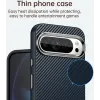 Phonesta IMD Carbon Fiber Back Cover hoesje voor Google Pixel 9 Pro XL - Donkerblauw 5