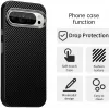 Phonesta IMD Carbon Fiber Back Cover hoesje voor Google Pixel 9 Pro XL - Zwart 2