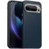 Phonesta IMD Carbon Fiber Back Cover hoesje voor Google Pixel 9 / 9 Pro - Donkerblauw