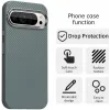 Phonesta IMD Carbon Fiber Back Cover hoesje voor Google Pixel 9 / 9 Pro - Grijs 2