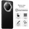 Phonesta IMD Carbon Fiber Back Cover hoesje voor HONOR Magic7 Lite/X9c - Zwart 2