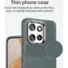 Phonesta IMD Carbon Fiber Back Cover hoesje voor Motorola Edge 60 Neo/Edge 50 Neo / ThinkPhone 25 - Grijs 5