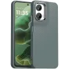 Phonesta IMD Carbon Fiber Back Cover hoesje voor Motorola Moto G35 - Grijs