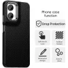 Phonesta IMD Carbon Fiber Back Cover hoesje voor Motorola Moto G35 - Zwart 2