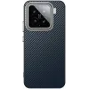 Phonesta IMD Carbon Fiber Back Cover hoesje voor Xiaomi 15 - Donkerblauw 2