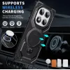 Phonesta IronLock Back Cover hoesje met ring en MagSafe voor Xiaomi Redmi Note 14 Pro 4G/5G/14 Pro Plus / Xiaomi Poco X7 - Zwart 2