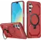 Phonesta IronLock Back Cover hoesje met ring en MagSafe voor Samsung Galaxy A17/A16/A26 - Rood