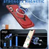 Phonesta IronLock Back Cover hoesje met ring en MagSafe voor Samsung Galaxy A17/A16/A26 - Rood 2