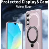 Phonesta IronLock Back Cover hoesje met ring en MagSafe voor Samsung Galaxy A17/A16/A26 - Roze 4