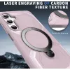 Phonesta IronLock Back Cover hoesje met ring en MagSafe voor Samsung Galaxy A17/A16/A26 - Roze 5