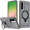 Phonesta IronLock Back Cover hoesje met ring en MagSafe voor Samsung Galaxy A36/A56 - Grijs