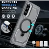 Phonesta IronLock Back Cover hoesje met ring en MagSafe voor Samsung Galaxy A36/A56 - Grijs 2